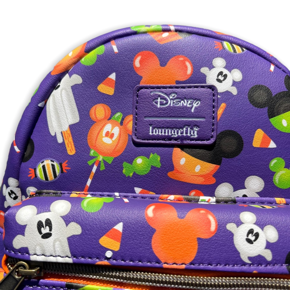 Loungefly Disney Mickey Mouse Halloween Treats Mini B… Gem